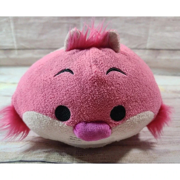 Disney Other - Disney Store Tsum Tsum Plush Cheshire Cat Stuffed Animal Alice in Wonderland 12"